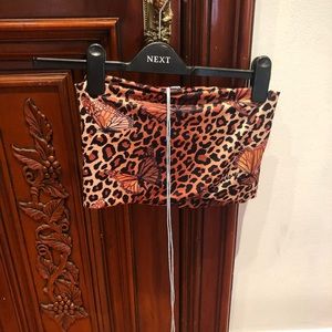 Leopard crop tube top by Daisy!